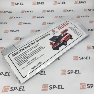 Odhlučnění mezistěny motorového prostoru Škoda Felicia - SP-EL