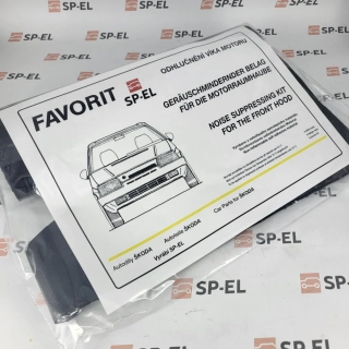 Odhlučnění víka motoru Škoda Favorit - SP-EL